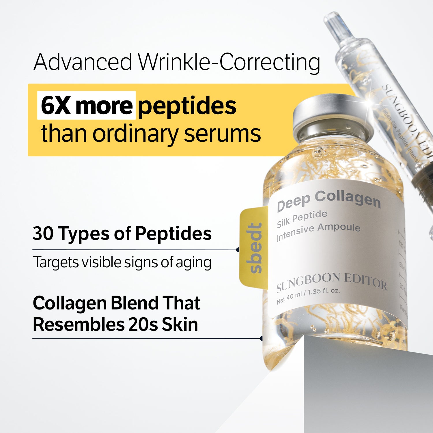 Deep Collagen Silk Peptide Ampoule