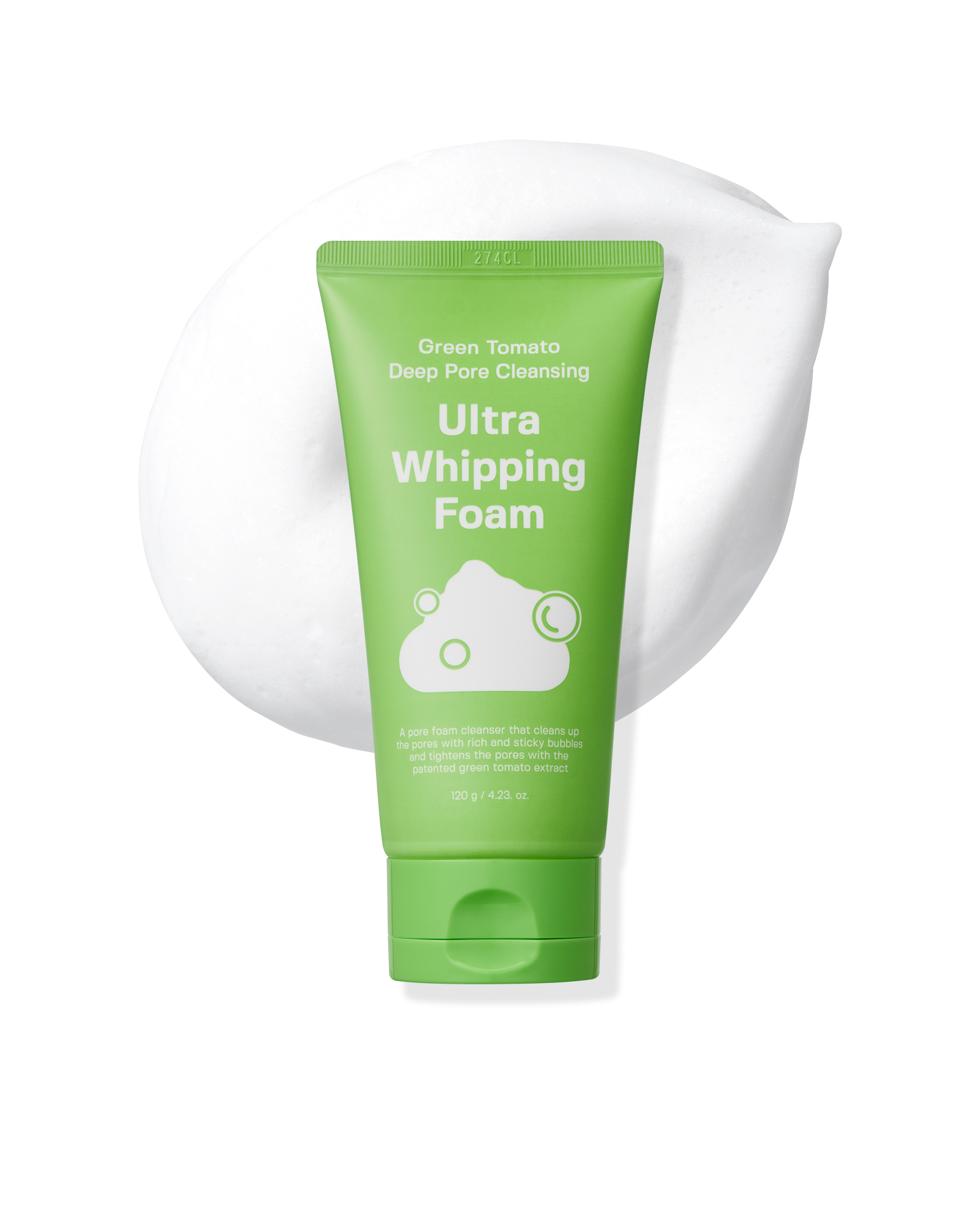 Green Tomato Pore Cleansing Whipping Foam