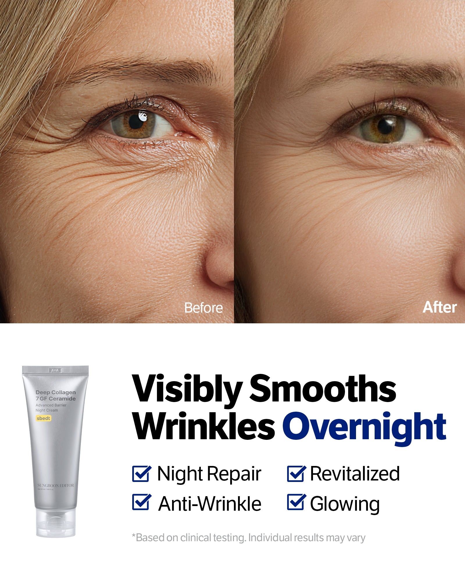 Deep Collagen 7GF Korean Night Cream