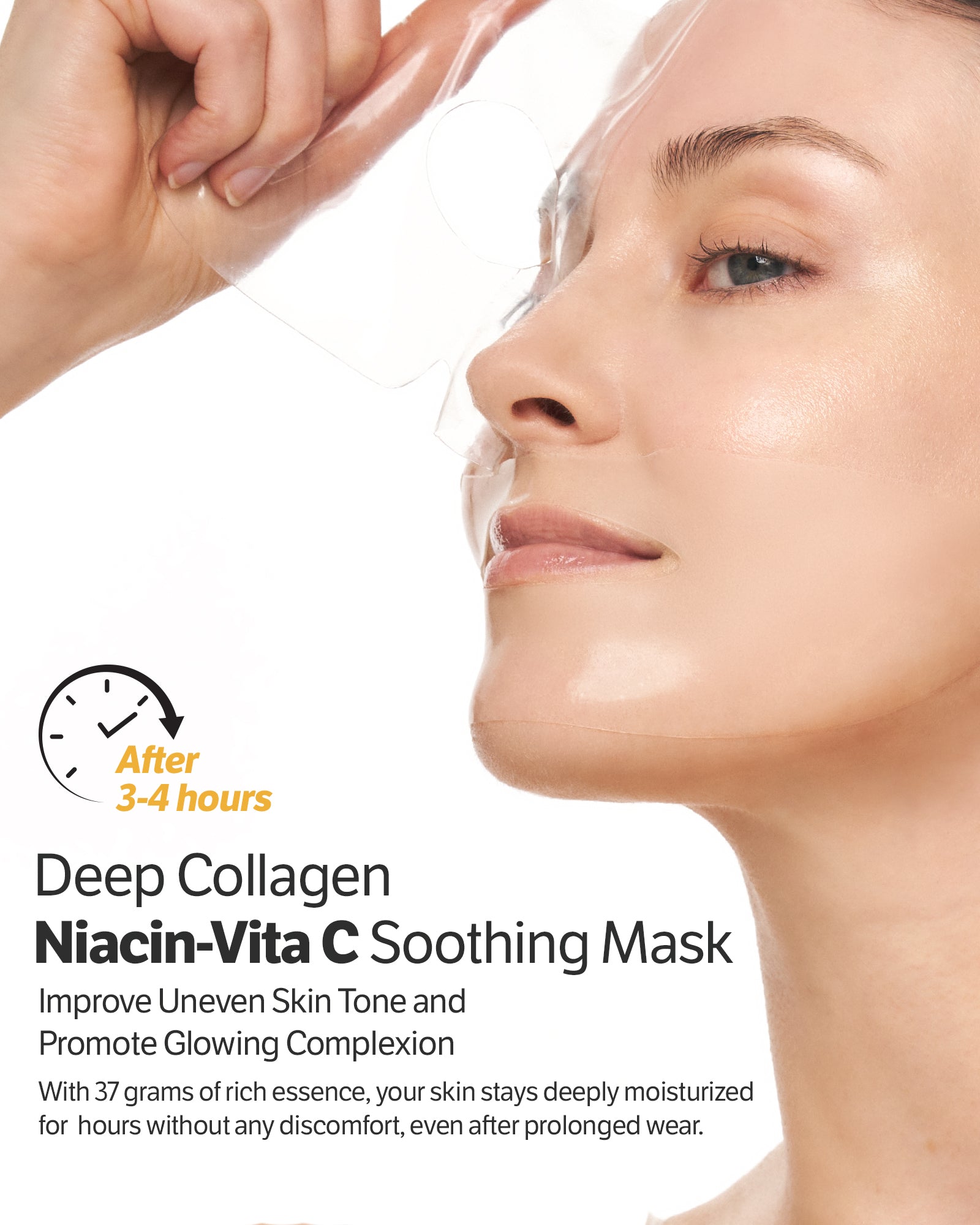 Deep Collagen Niacin Vita C Brightening Mask