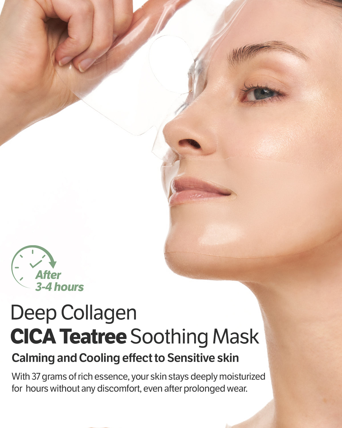 Deep Collagen Cica Teatree Mask 1ea