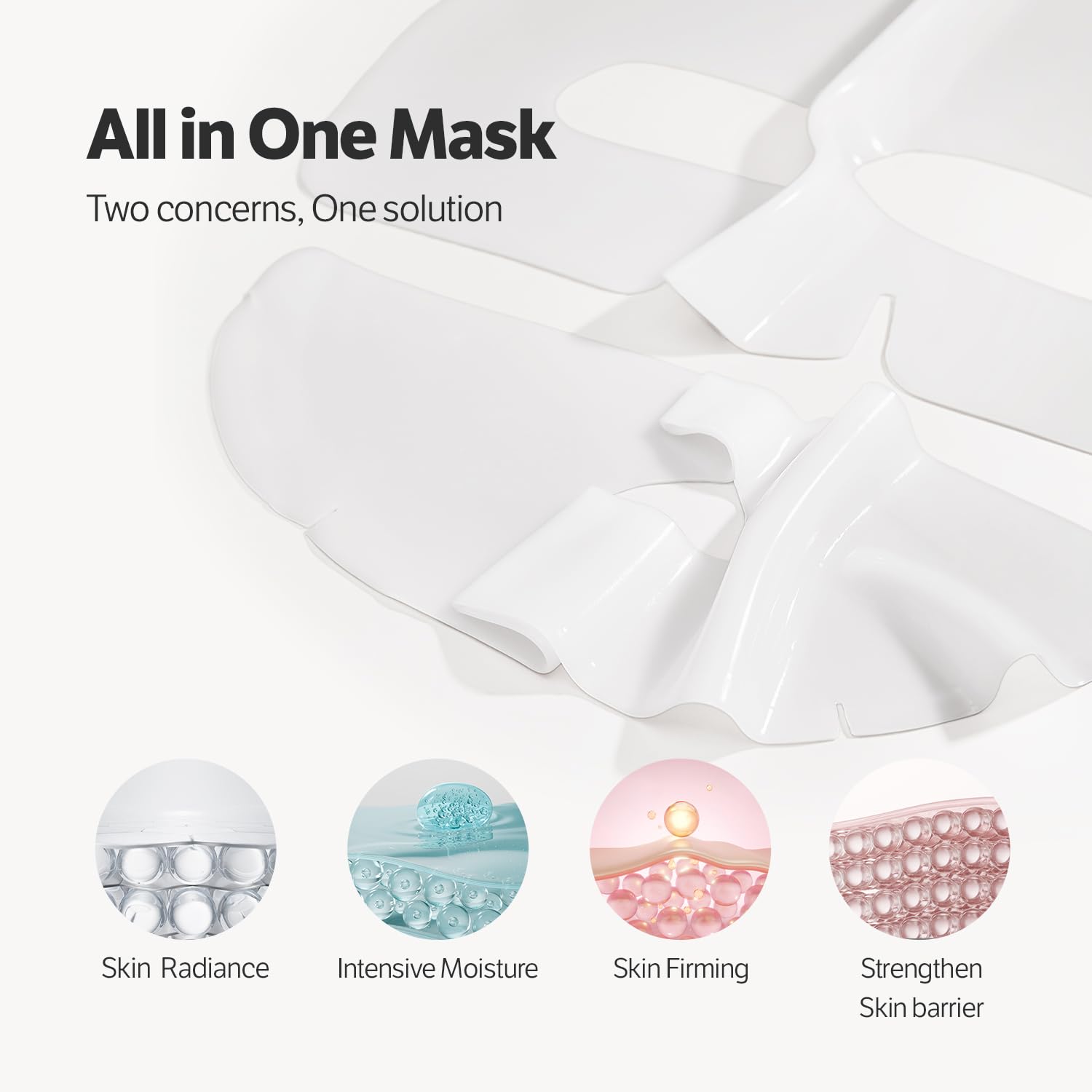 Deep Collagen Hyalu-B5 Hydrating Mask (4pcs)