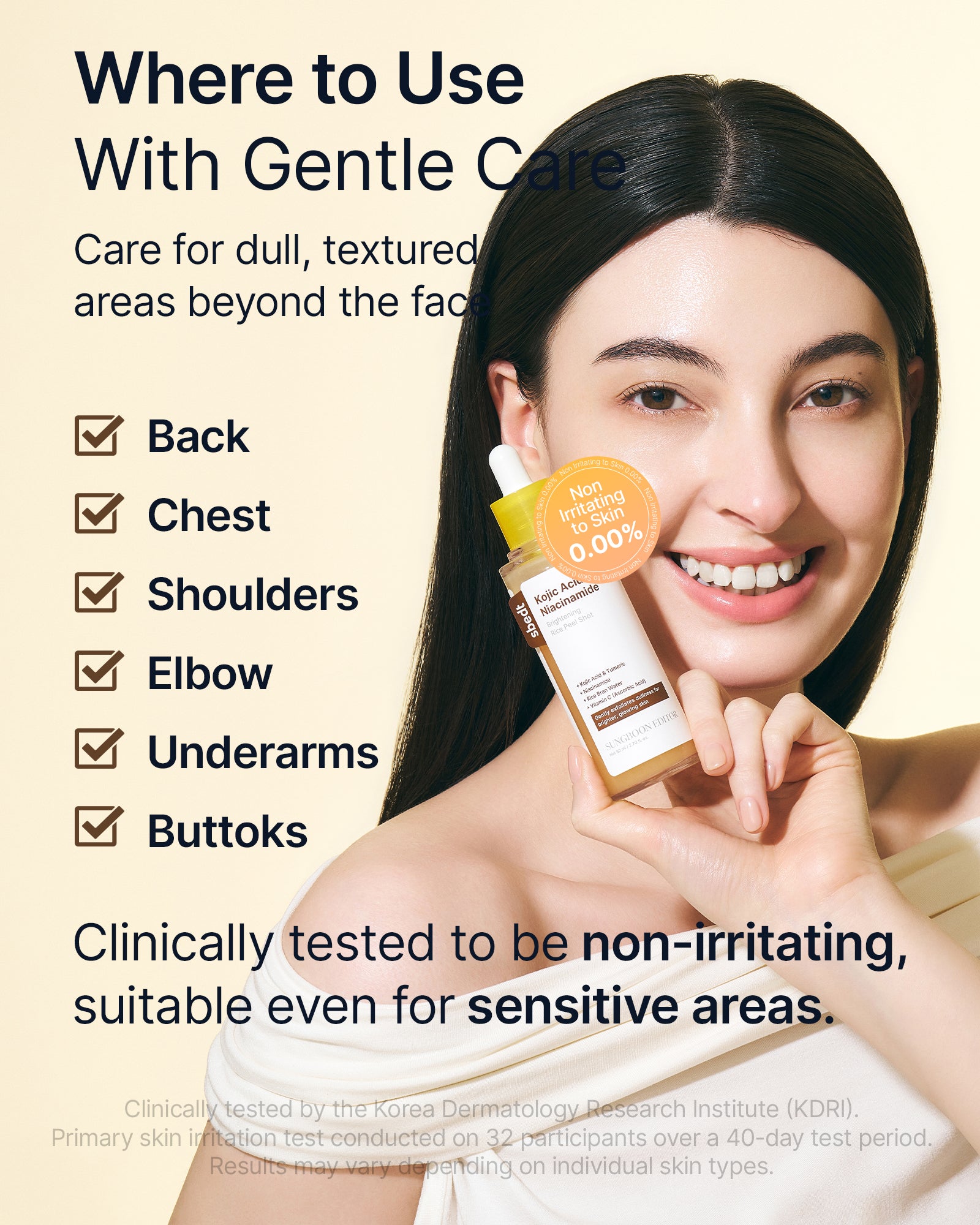 Kojic Acid Niacinamide Rice Peel Shot