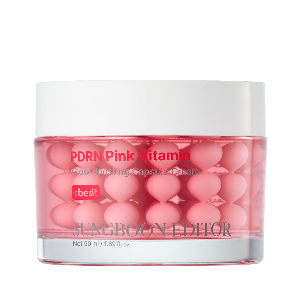 PDRN Pink Vitamin Glow Boosting Capsule Cream