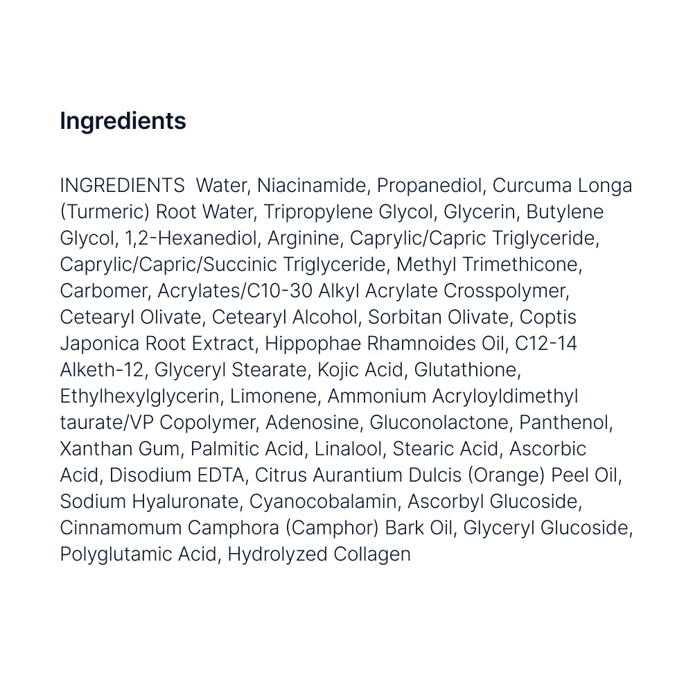 Kojic Acid Niacinamide Brightening Capsule Cream