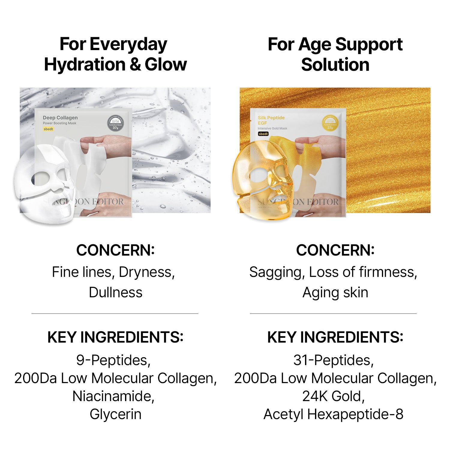 Silk Peptide EGF Intensive Gold Mask