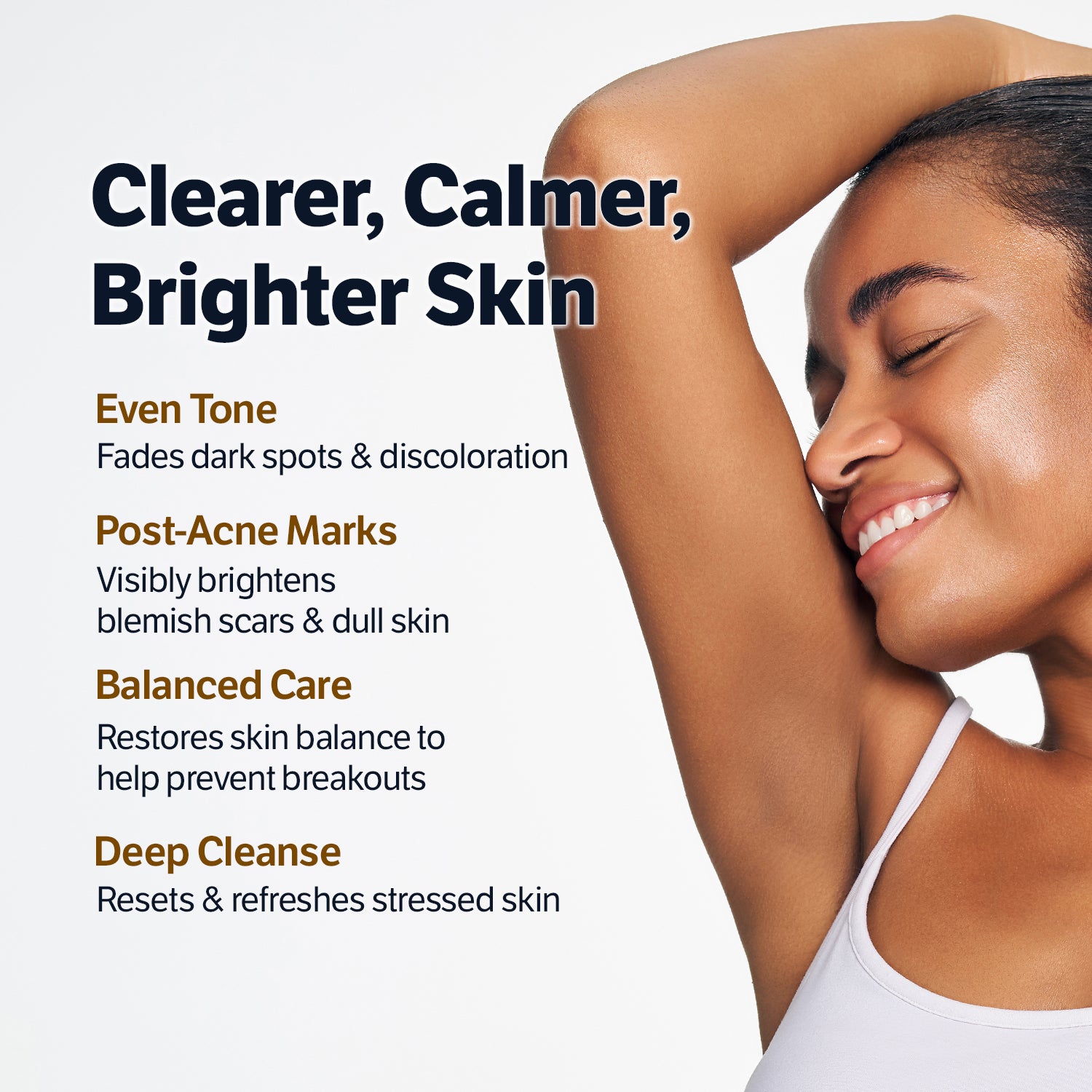 Kojic Acid Niacinamide Brightening Face Gel Cleanser