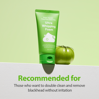 [Free Gift] Green Tomato Deep Pore Cleansing Ultra Whipping Foam