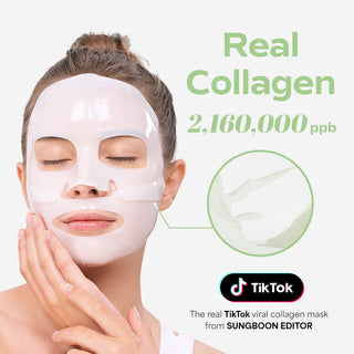 Deep Collagen Cica Teatree Soothing Mask (4pcs)