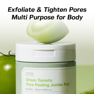 Green Tomato Pore Peeling Jumbo Pad (60pcs)