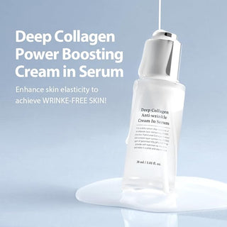 Deep Collagen Power Boosting Cream In Serum