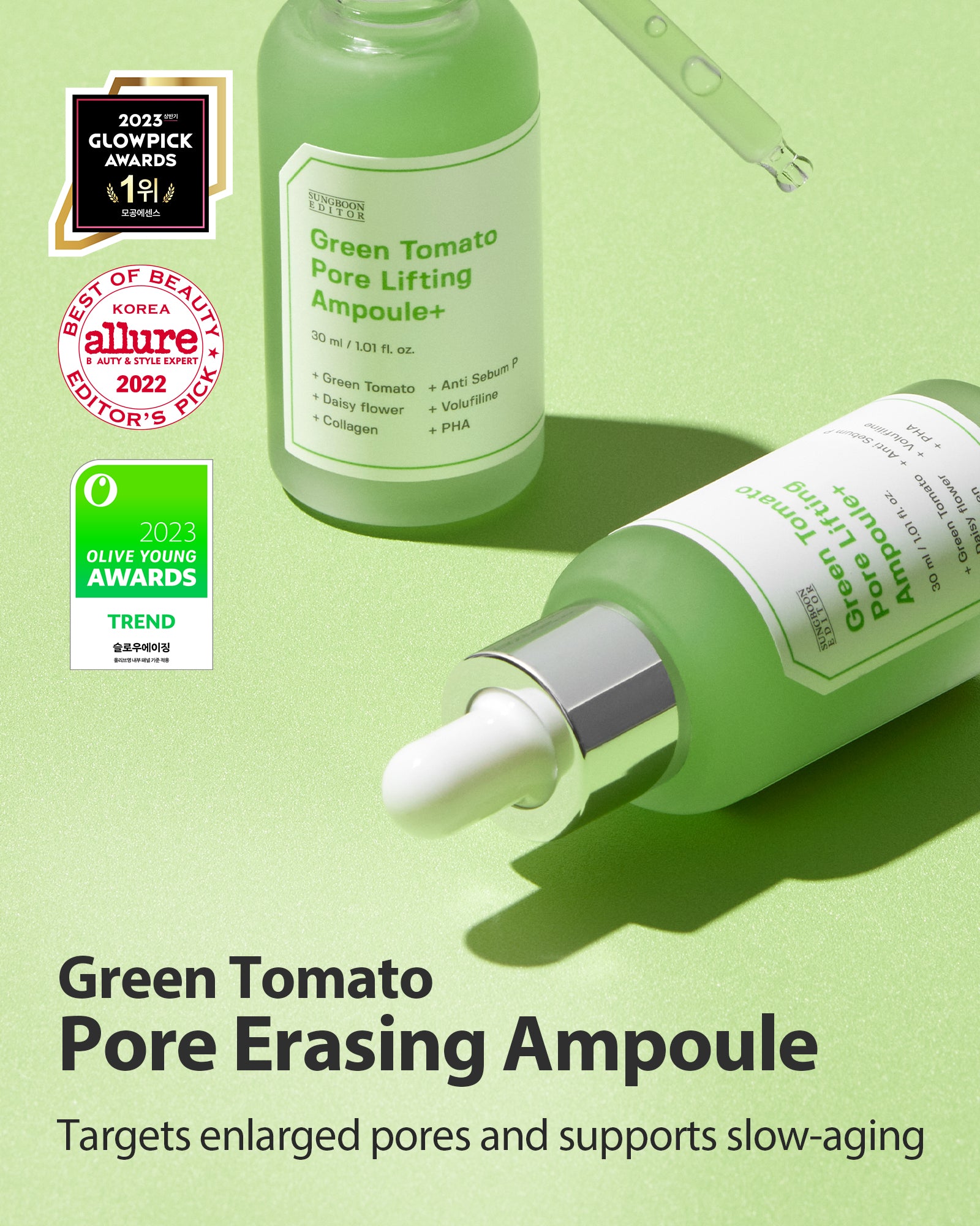 Green Tomato Pore Lifting Ampoule+
