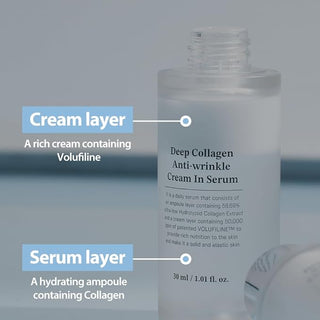 Deep Collagen Power Boosting Cream In Serum