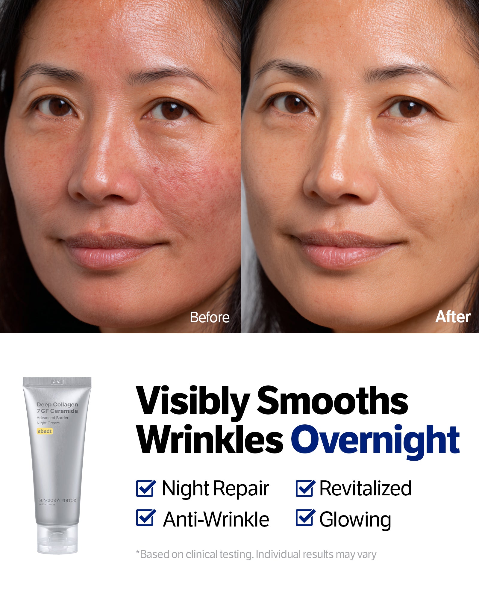 Deep Collagen 7GF Korean Night Cream