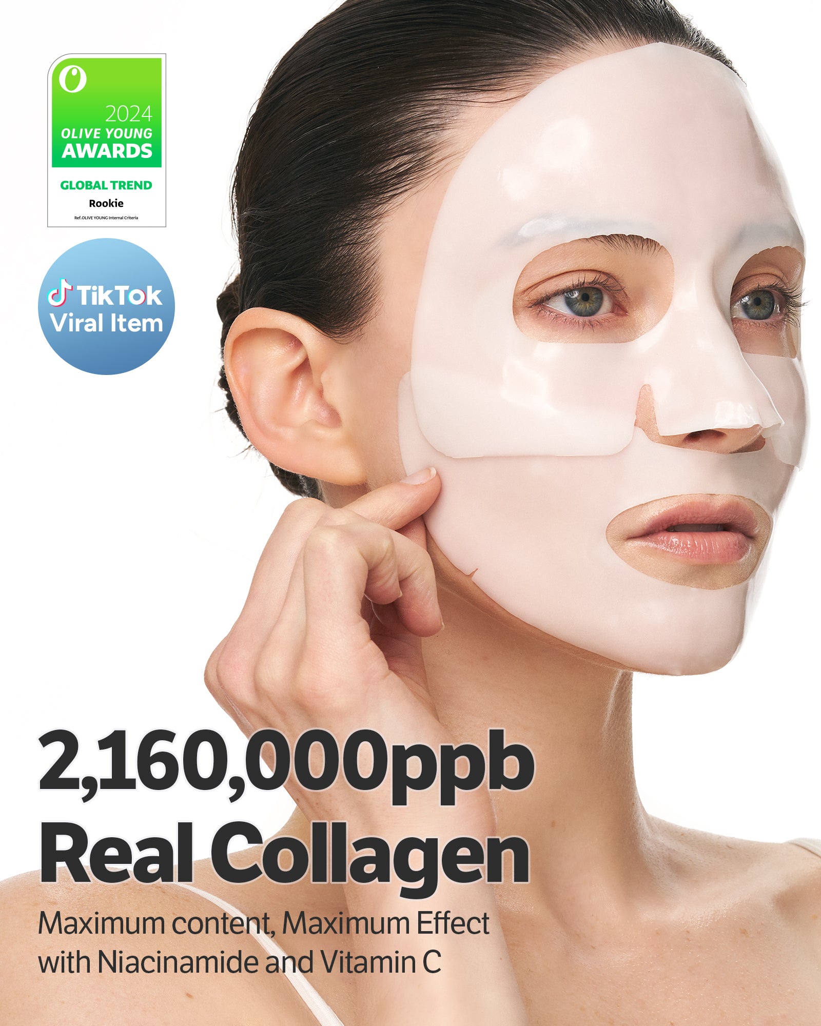 Deep Collagen Niacin Vita C Brightening Mask