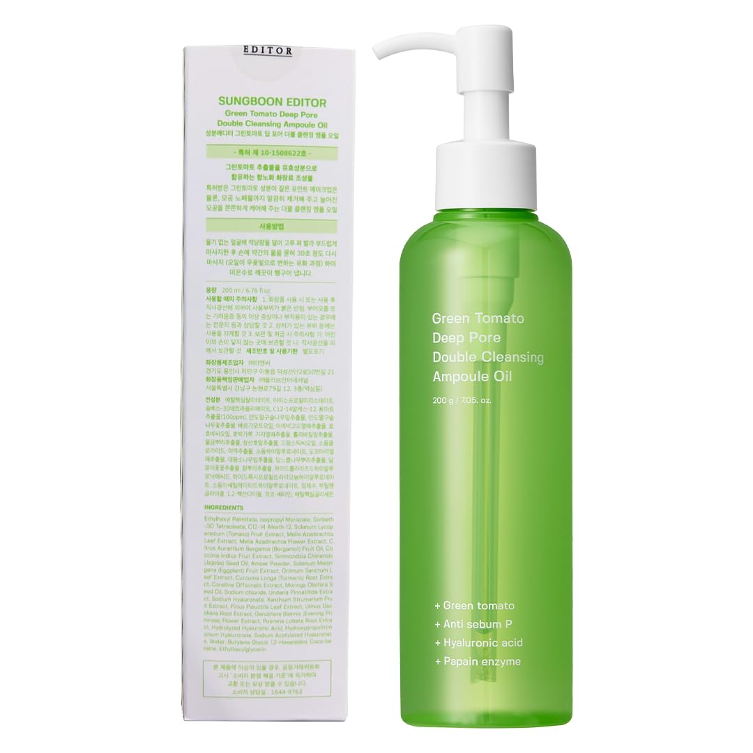 Green Tomato Double Cleansing Ampoule Oil