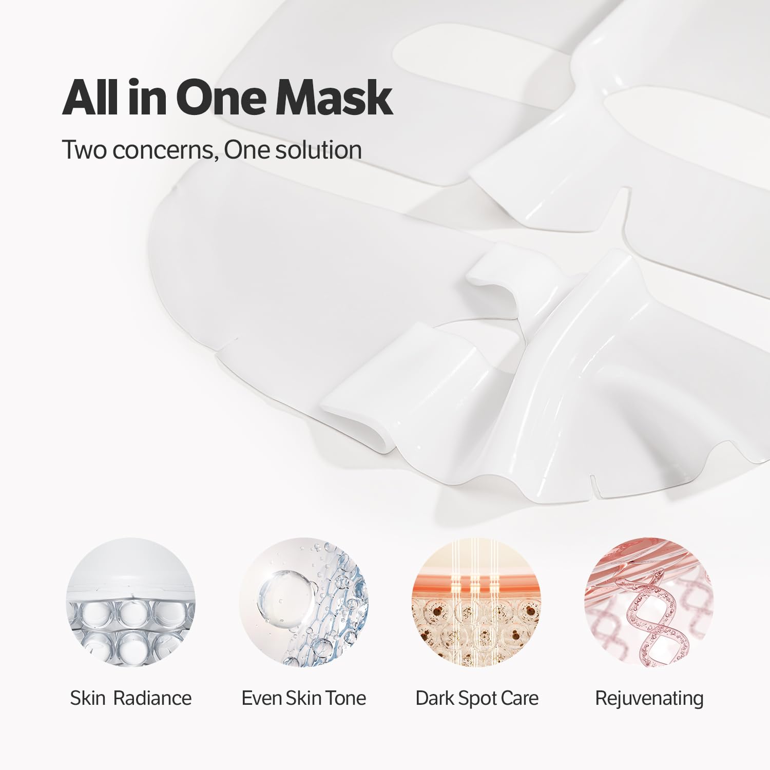 Deep Collagen Niacin Vita C Brightening Mask (4pcs)