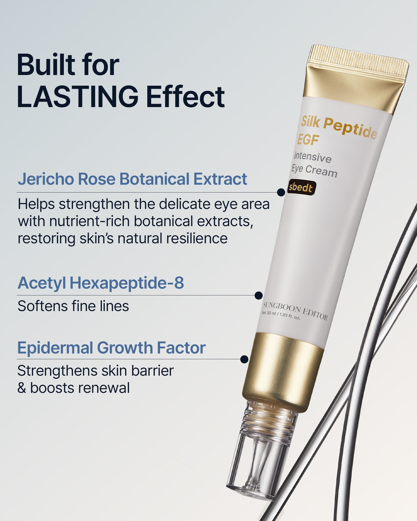 Silk Peptide EGF Intensive Eye Cream