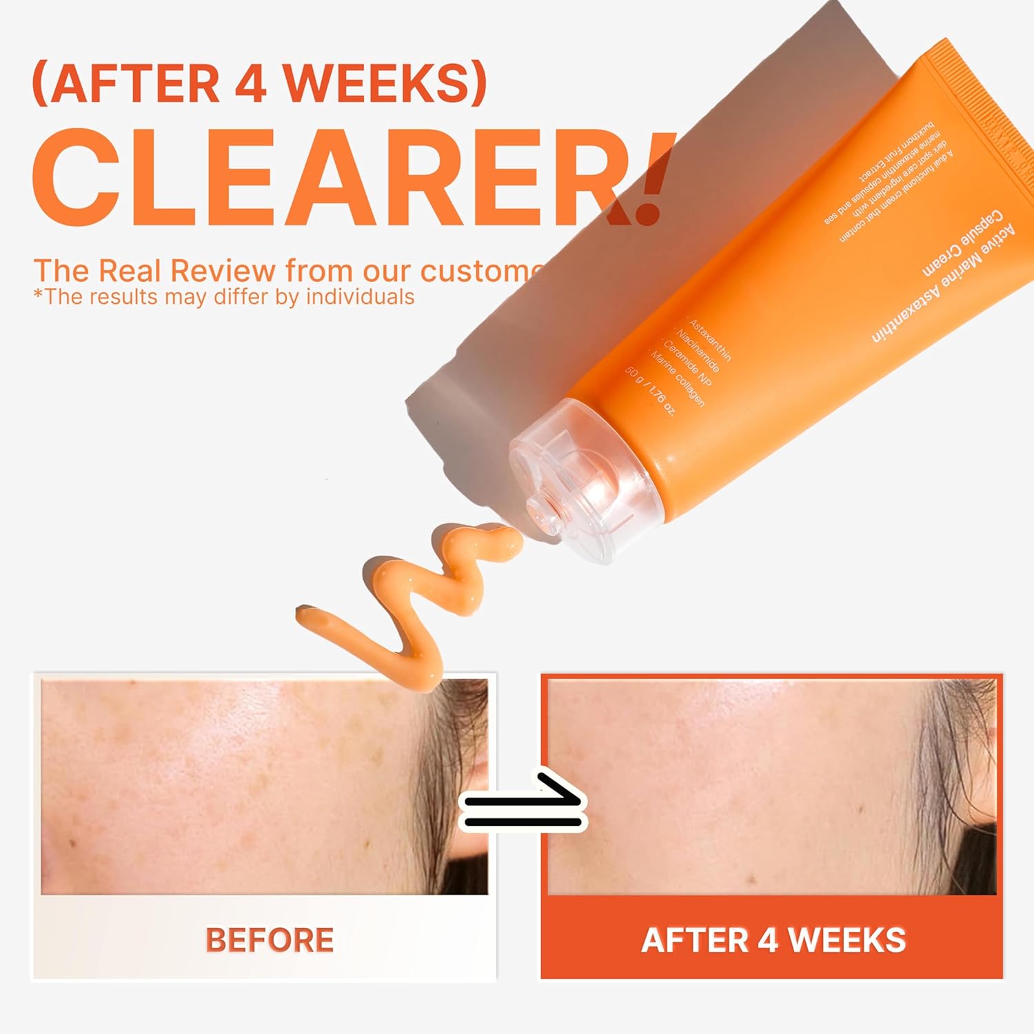 Active Marine Astaxanthin Capsule Cream 50ml