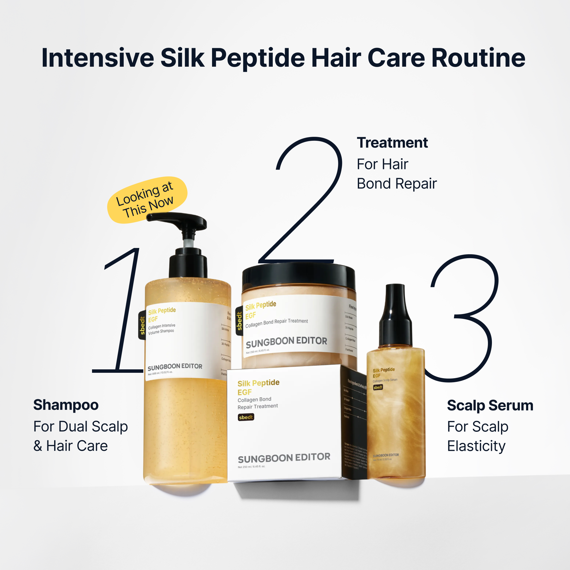 Silk Peptide Scalp-to-Strand Repair Duo