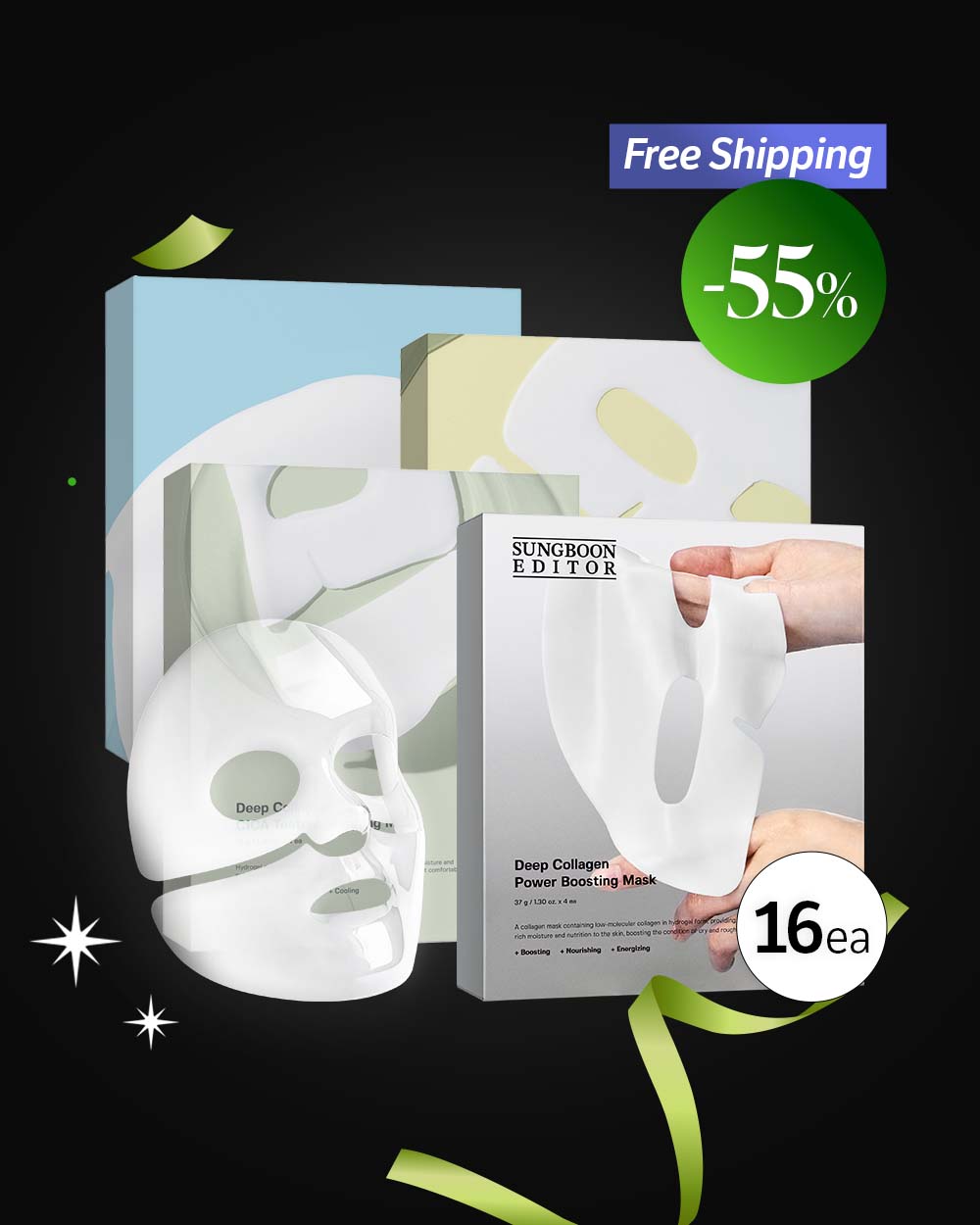 [Black Friday Deal] Deep Collagen Mask Discovery Set