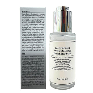 Deep Collagen Power Boosting Cream In Serum