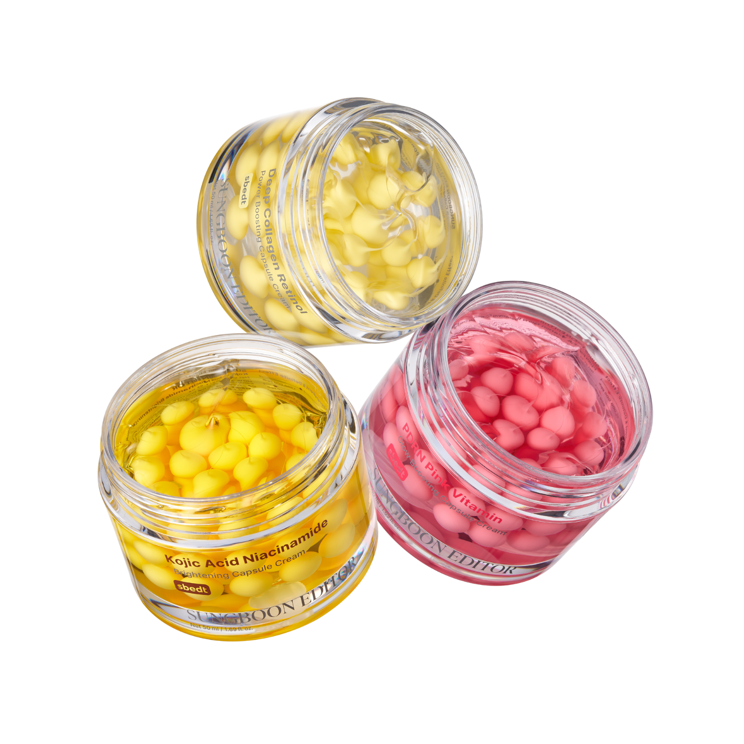 Capsule Cream trio