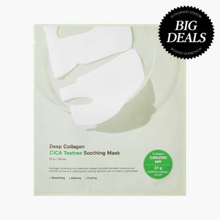 Deep Collagen Cica Teatree Soothing Mask (4pcs)