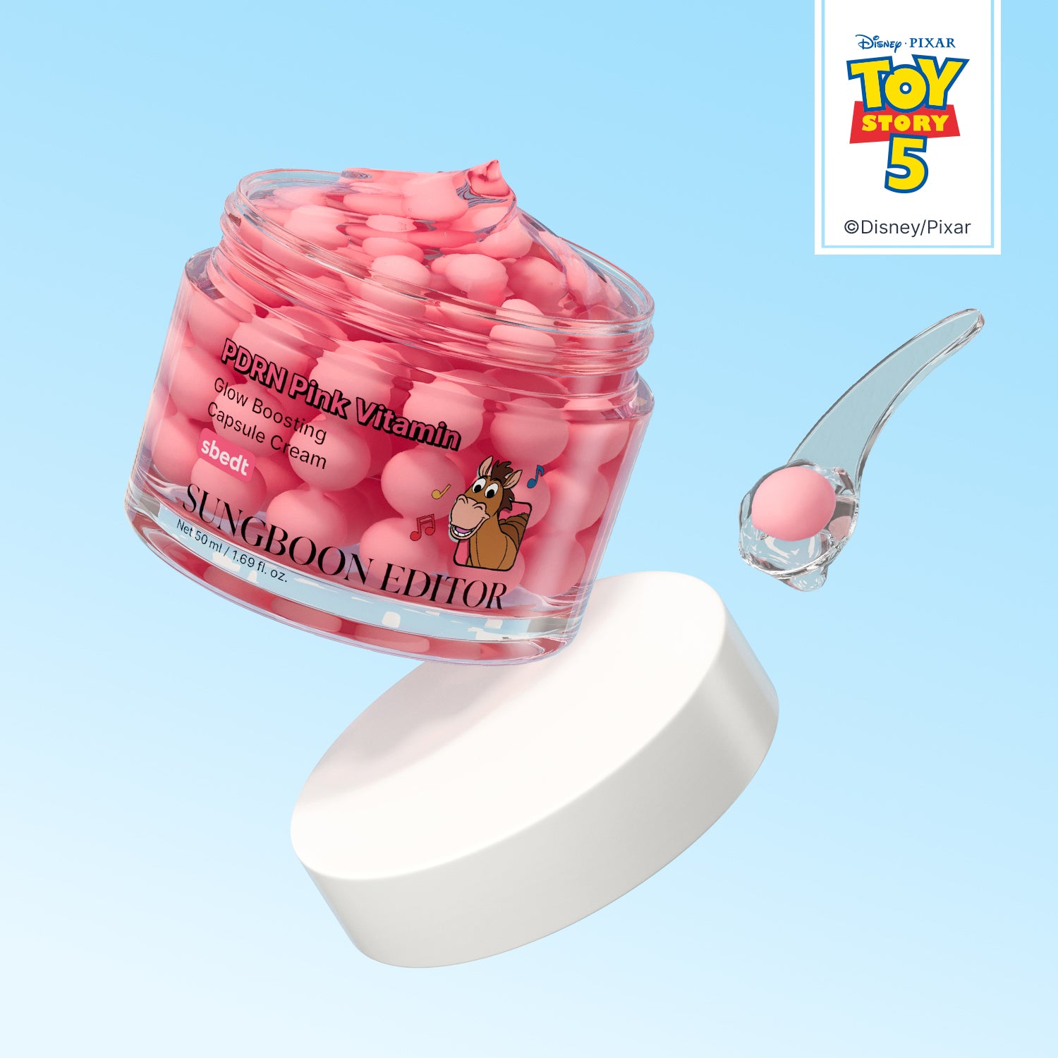 [Toy Story 5 Edition] PDRN Pink Vitamin Glow Boosting Capsule Cream