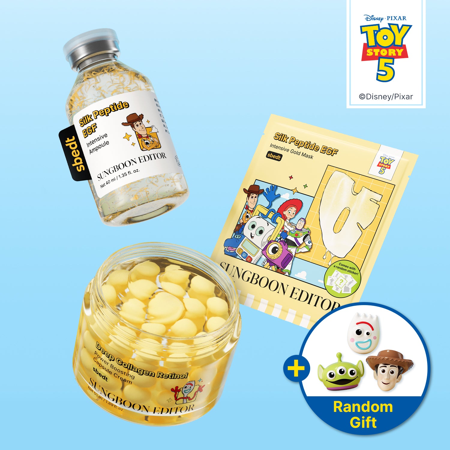 [Toy Story 5 Edition] EGF Collagen Trio