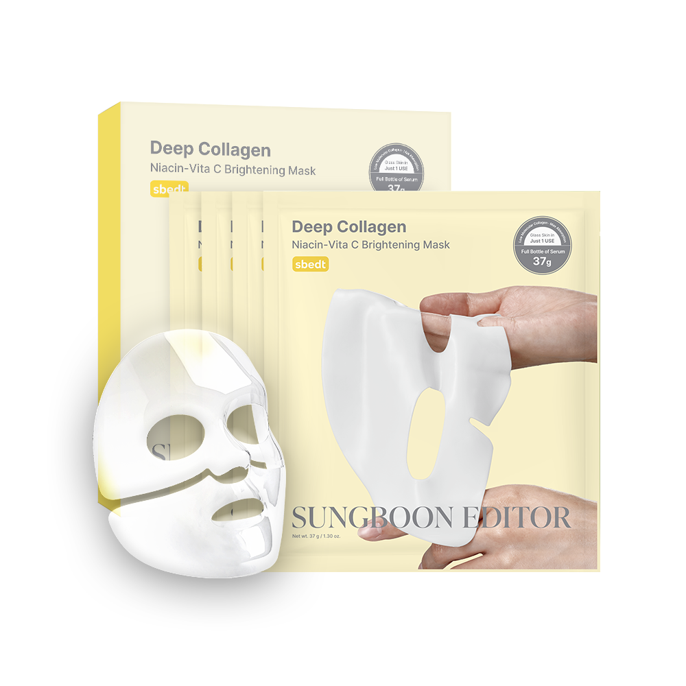 Deep Collagen Niacin Vita C Brightening Mask