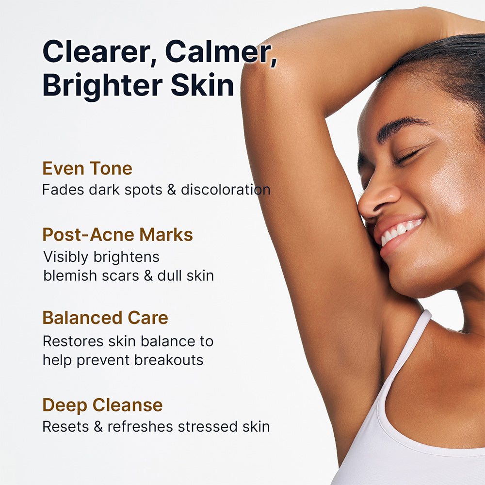 Kojic Acid Niacinamide Brightening Face Gel Cleanser