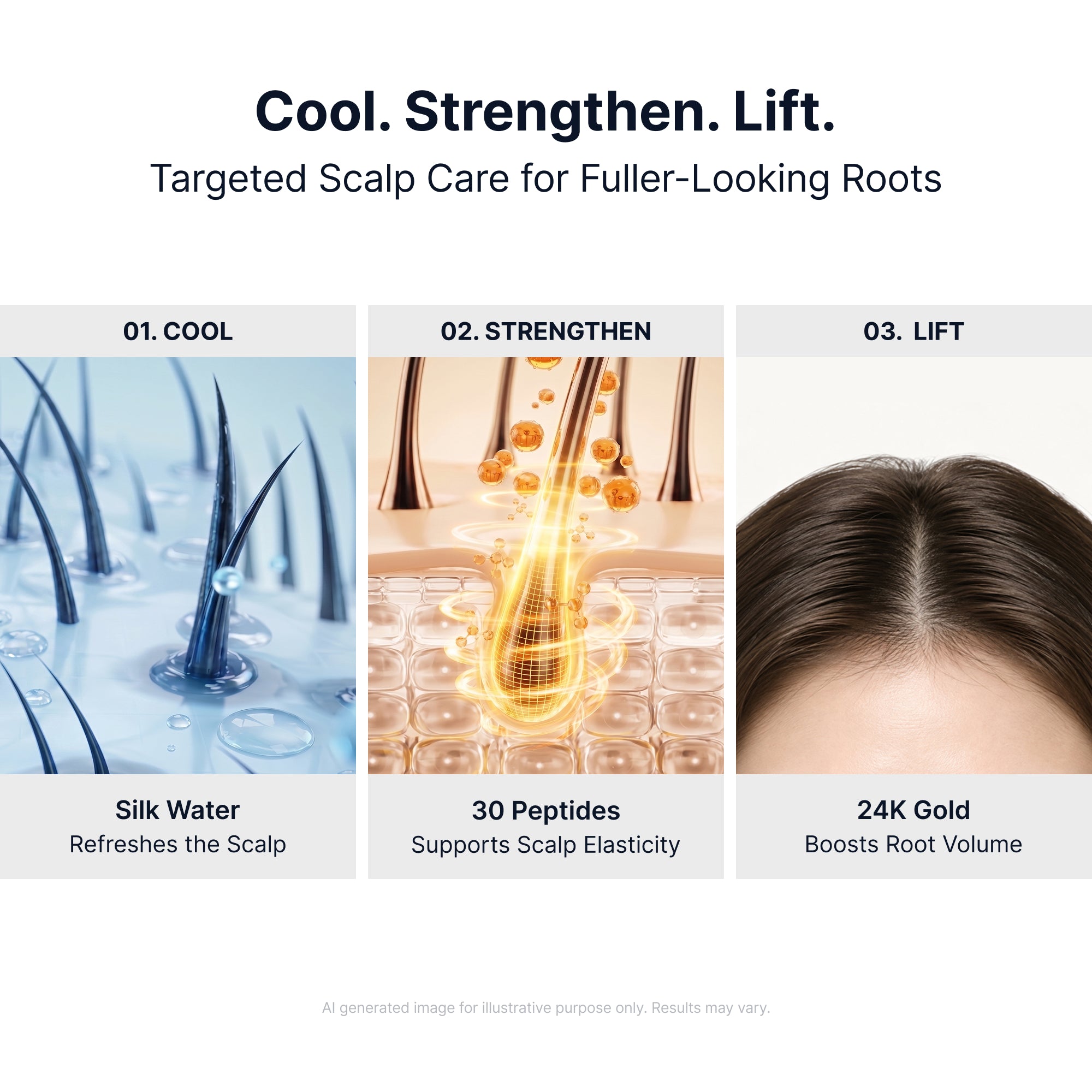 Silk Peptide EGF Collagen Scalp Serum