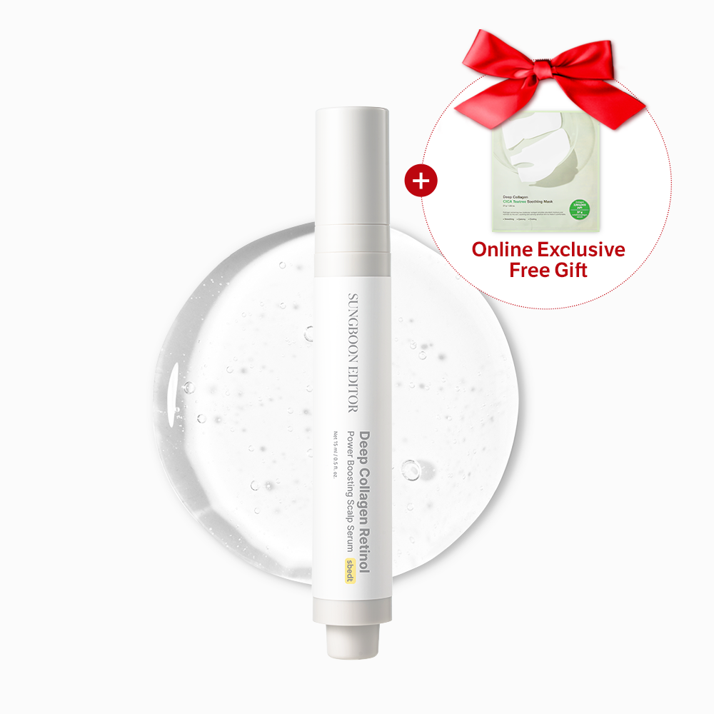 [Celeb Fave] Deep Colalgen Retinol Advanced Scalp Serum