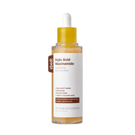 SUNGBOON EDITOR Kojic Acid Niacinamide Brightening Rice Peel Shot 80ml