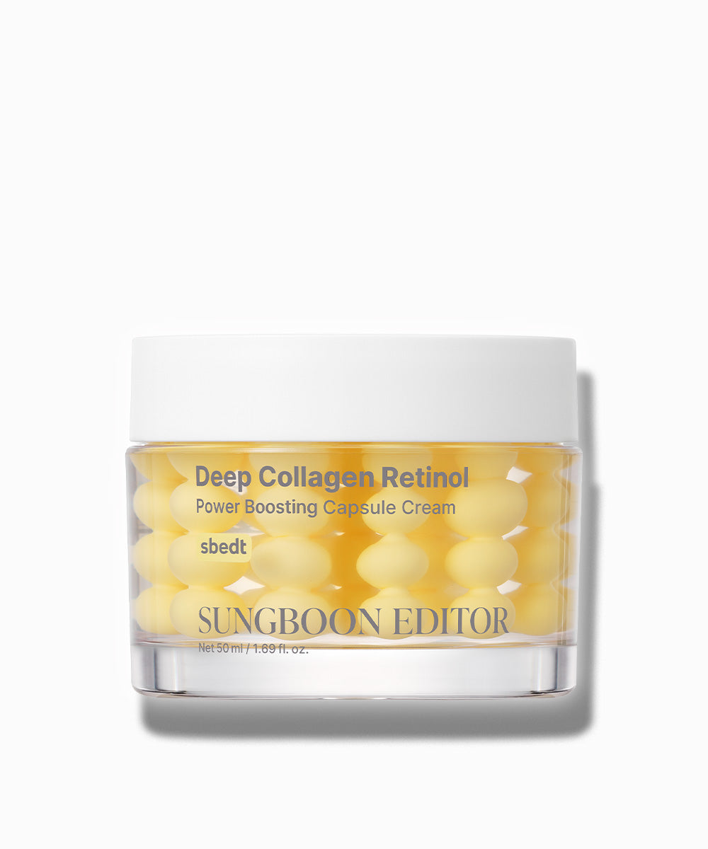 SUNGBOON EDITOR Deep Collagen Retinol Cream application