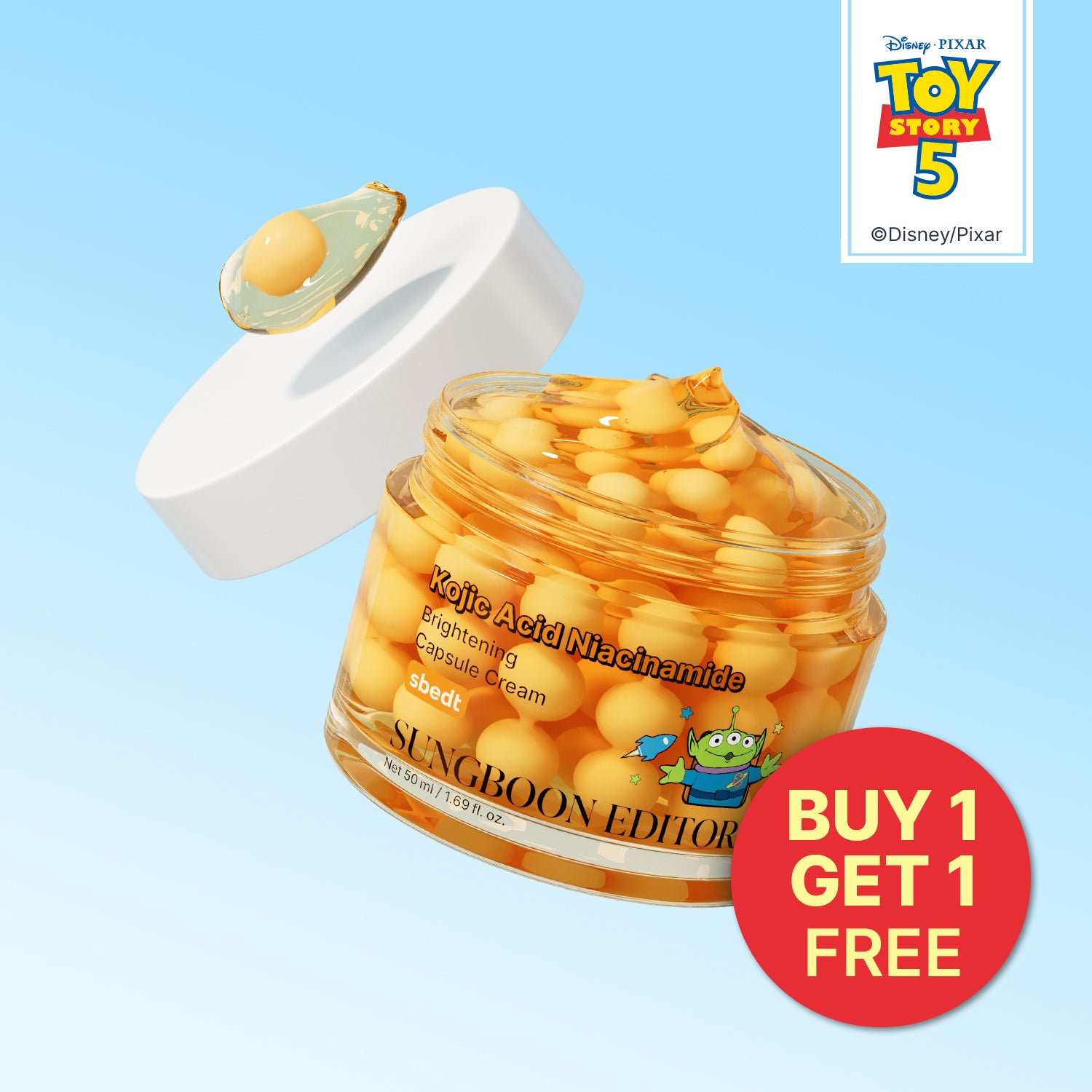 [Toy Story 5 Edition] Kojic Acid Niacinamide Brightening Capsule Cream